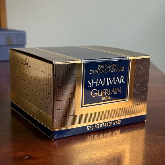 Vintage New GUERLAIN Shalimar Perfumed Dusting Powder 4.4 Oz 125 Grams - Picture 1 of 7